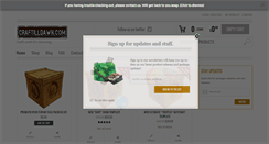 Desktop Screenshot of craftilldawn.com